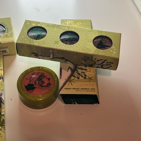 Colour pop  Colourpop tinker bell make up set! 7 pc set - Picture 5 of 7